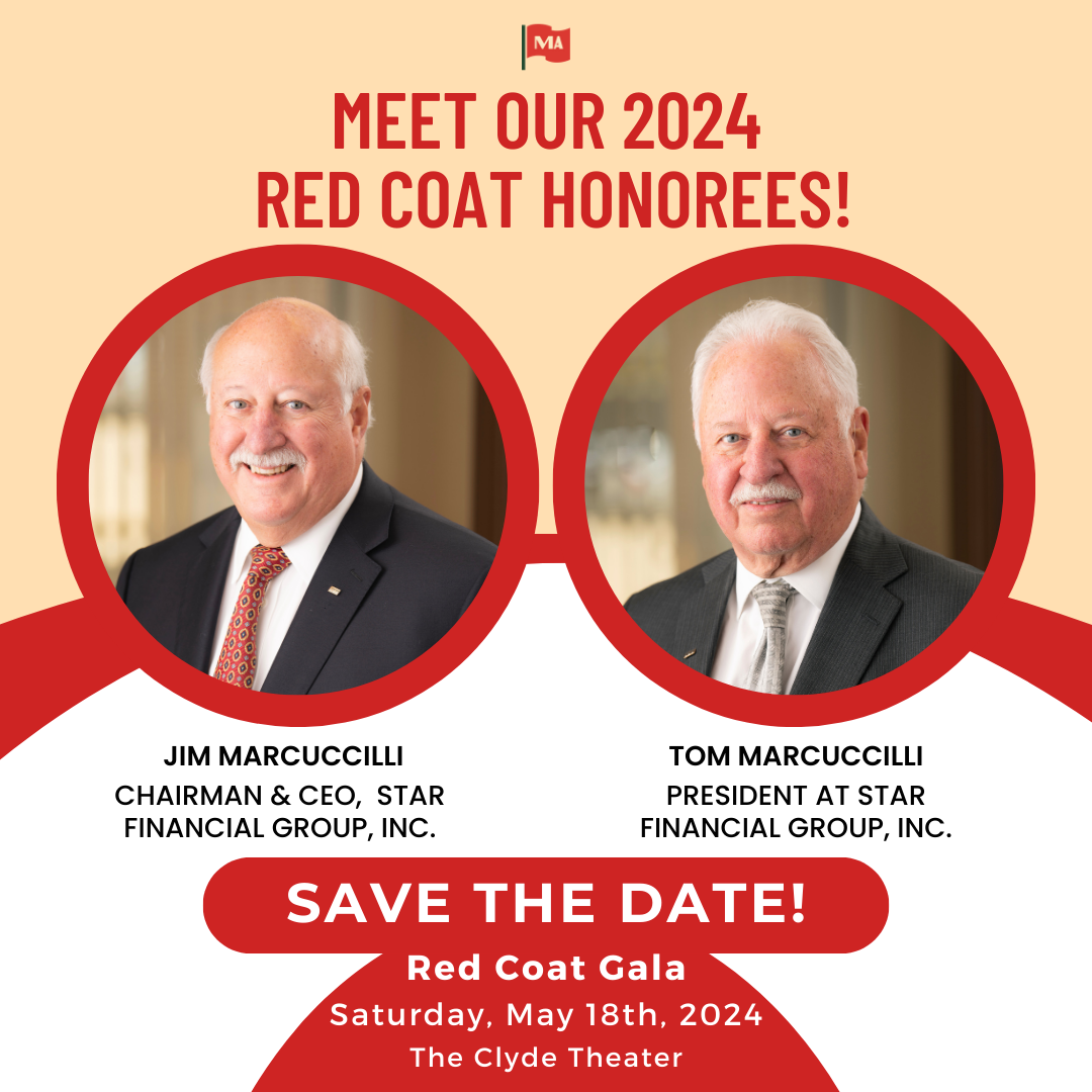 Mad Anthonys Foundation Names Jim Marcuccilli and Tom Marcuccilli 2024 Red Coat Recipients